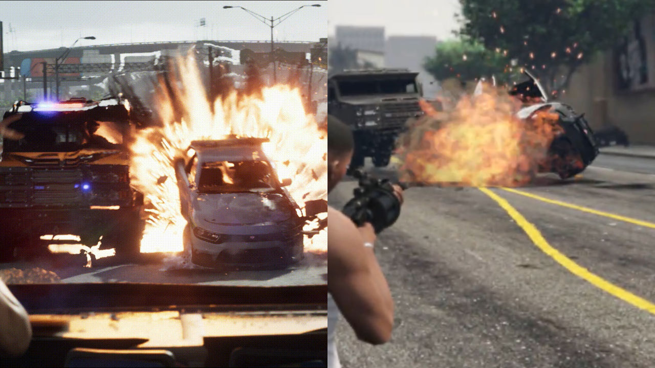 GTA6 vs GTA5 画质进化对比,R星的十二年答卷!-第39张