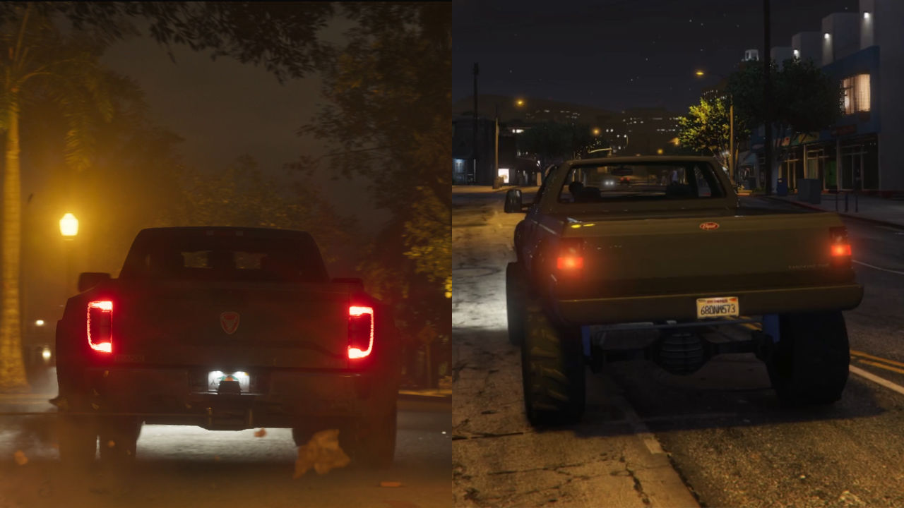 GTA6 vs GTA5 画质进化对比,R星的十二年答卷!-第36张