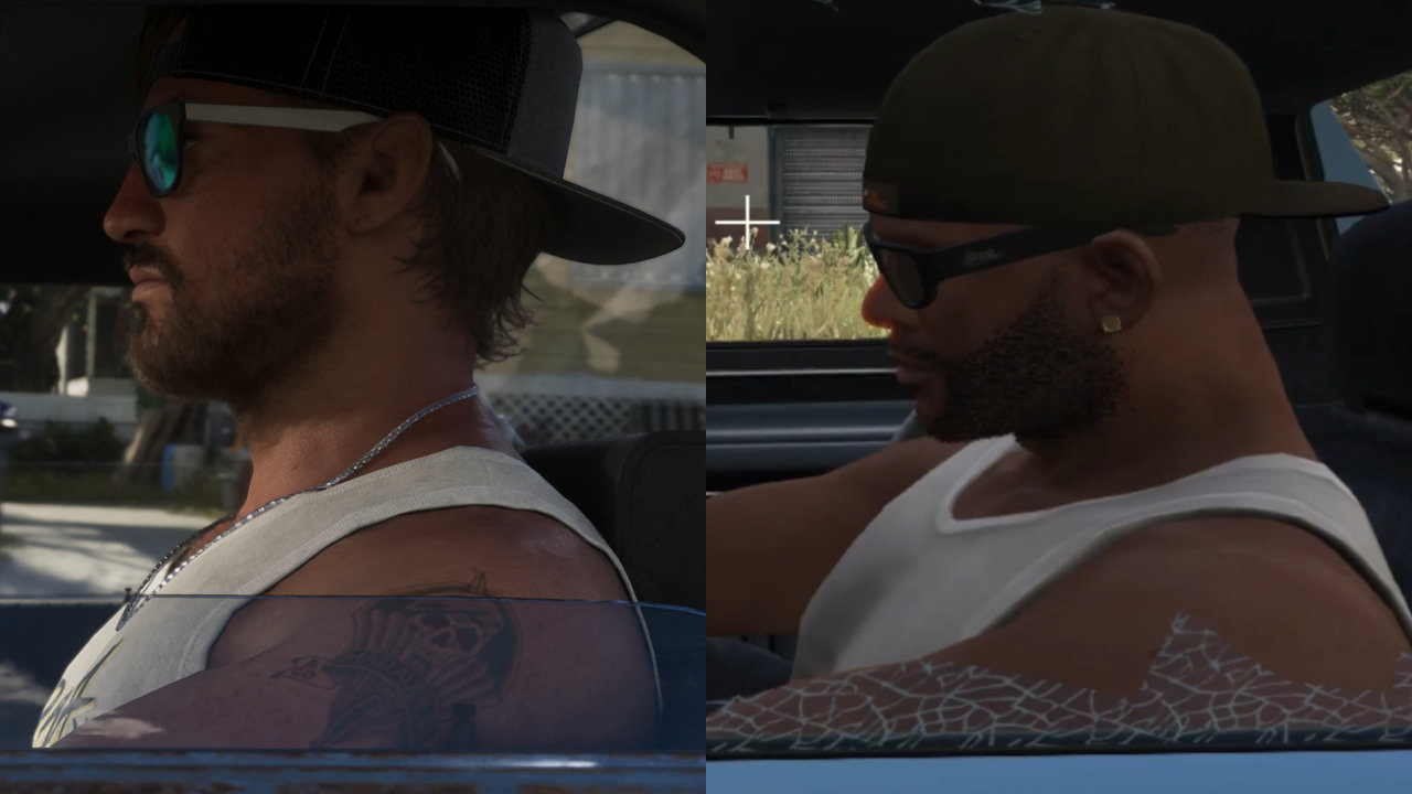 GTA6 vs GTA5 画质进化对比,R星的十二年答卷!-第9张
