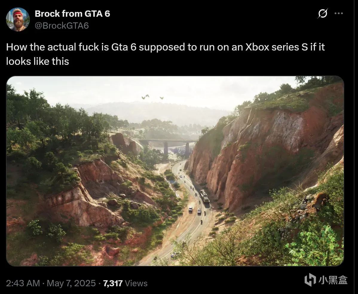 《GTA6》惊艳画面引担忧！Xbox Series S能否扛住画质降级？