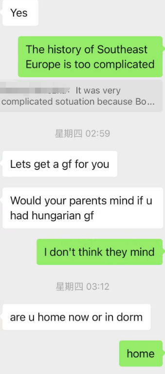 在宿舍楼洗衣机坏掉的那一天，我收获了一位匈牙利挚友