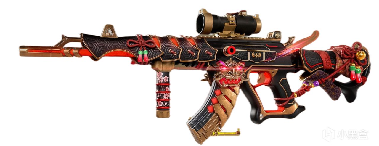 COSPLAY圣诞AK异色的ACE异色成长性武器（带流光特效），他来了！