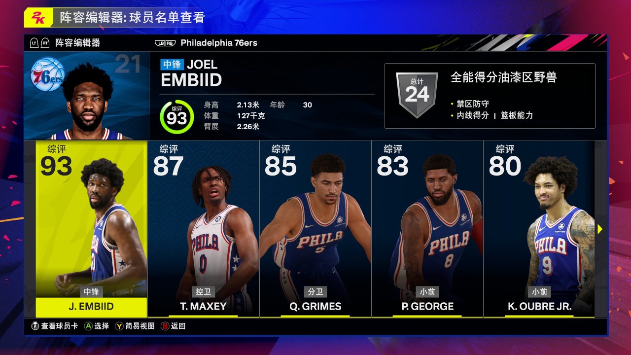 【NBA2k25】補丁系列——全身照-第6張