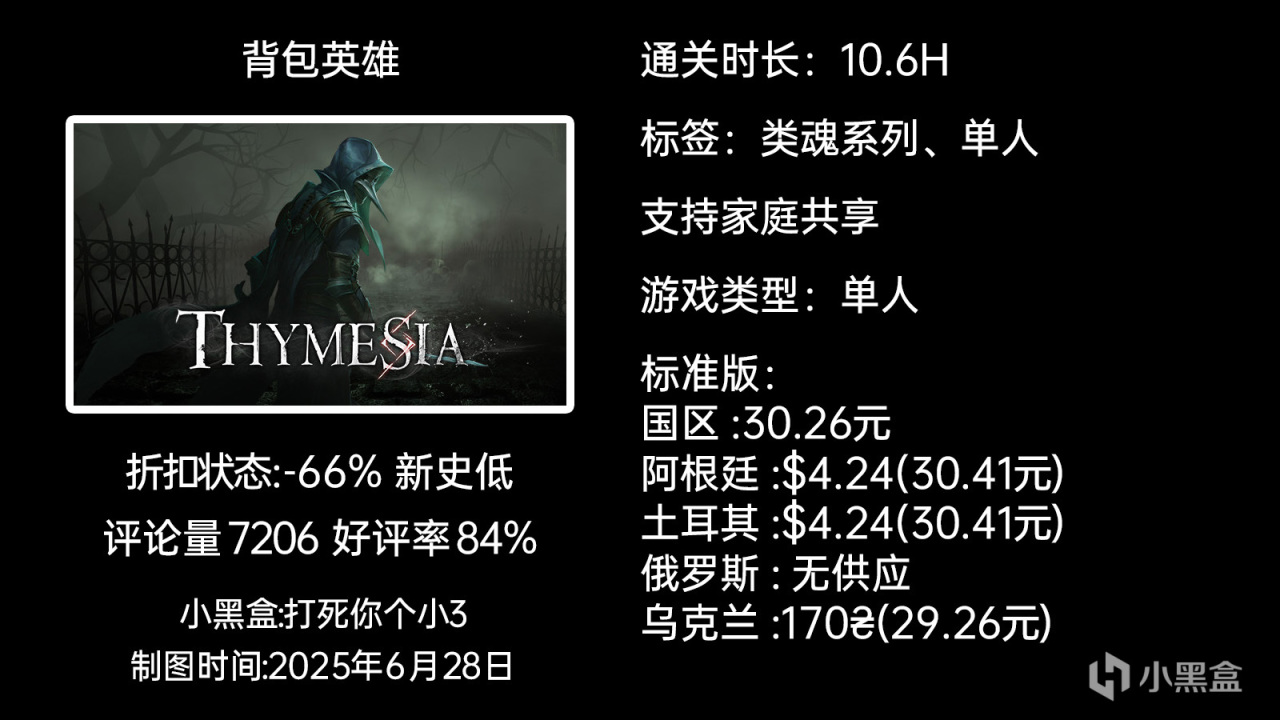 夏促新史低第二弹：原子之心/GTFO/死亡空间等55款30-99元游戏