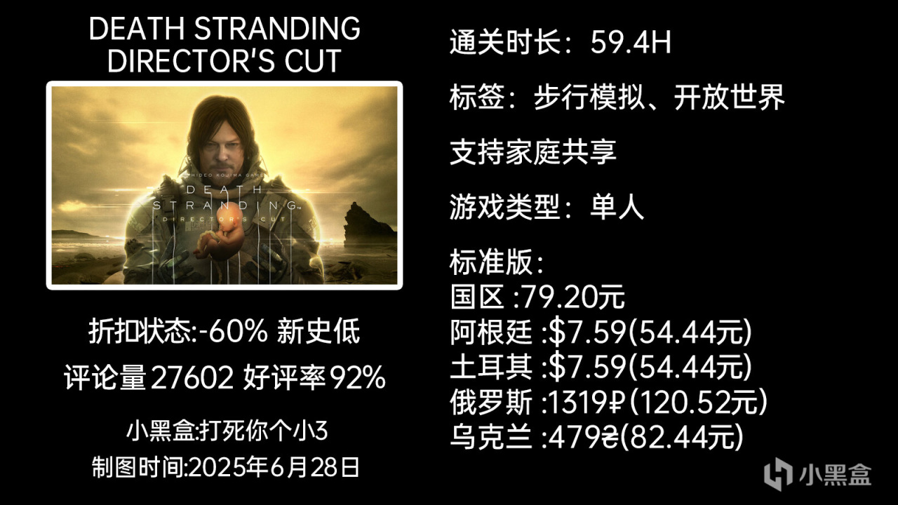 夏促新史低第二弹：原子之心/GTFO/死亡空间等55款30-99元游戏