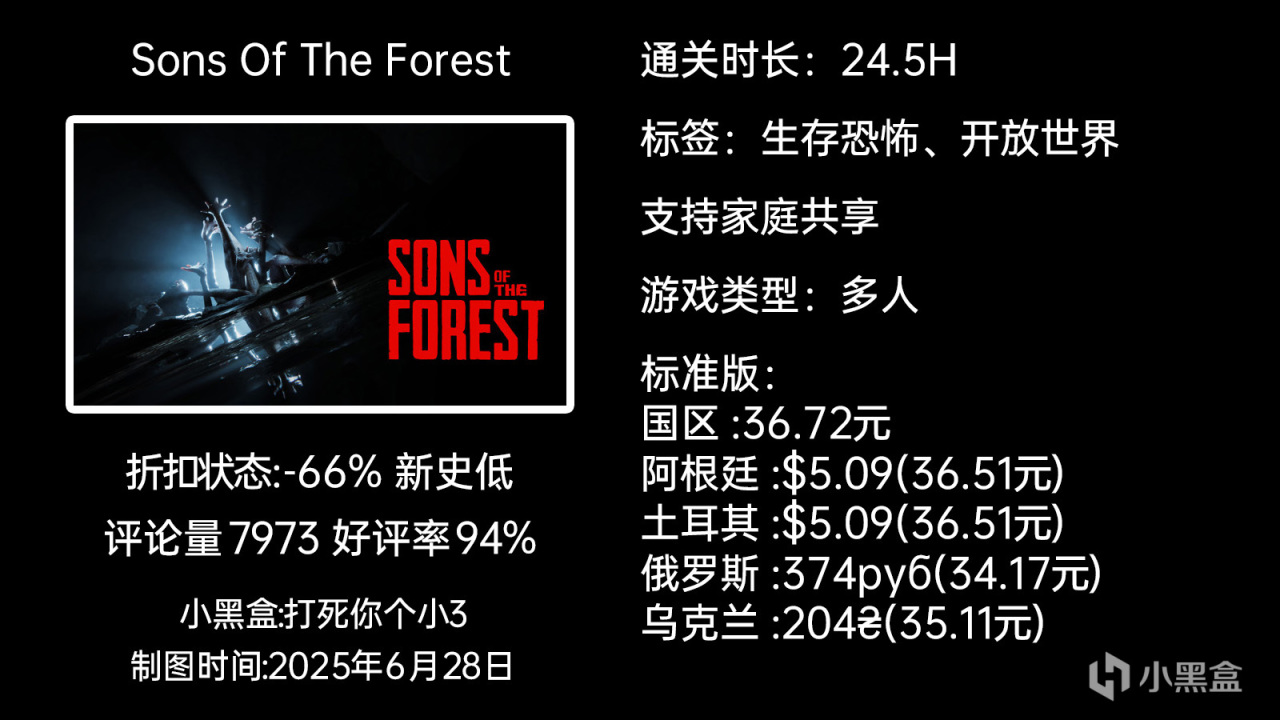 夏促新史低第二弹：原子之心/GTFO/死亡空间等55款30-99元游戏