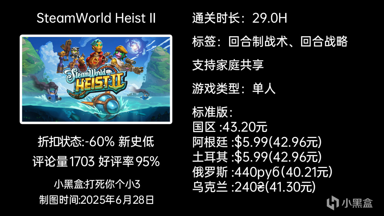 夏促新史低第二弹：原子之心/GTFO/死亡空间等55款30-99元游戏