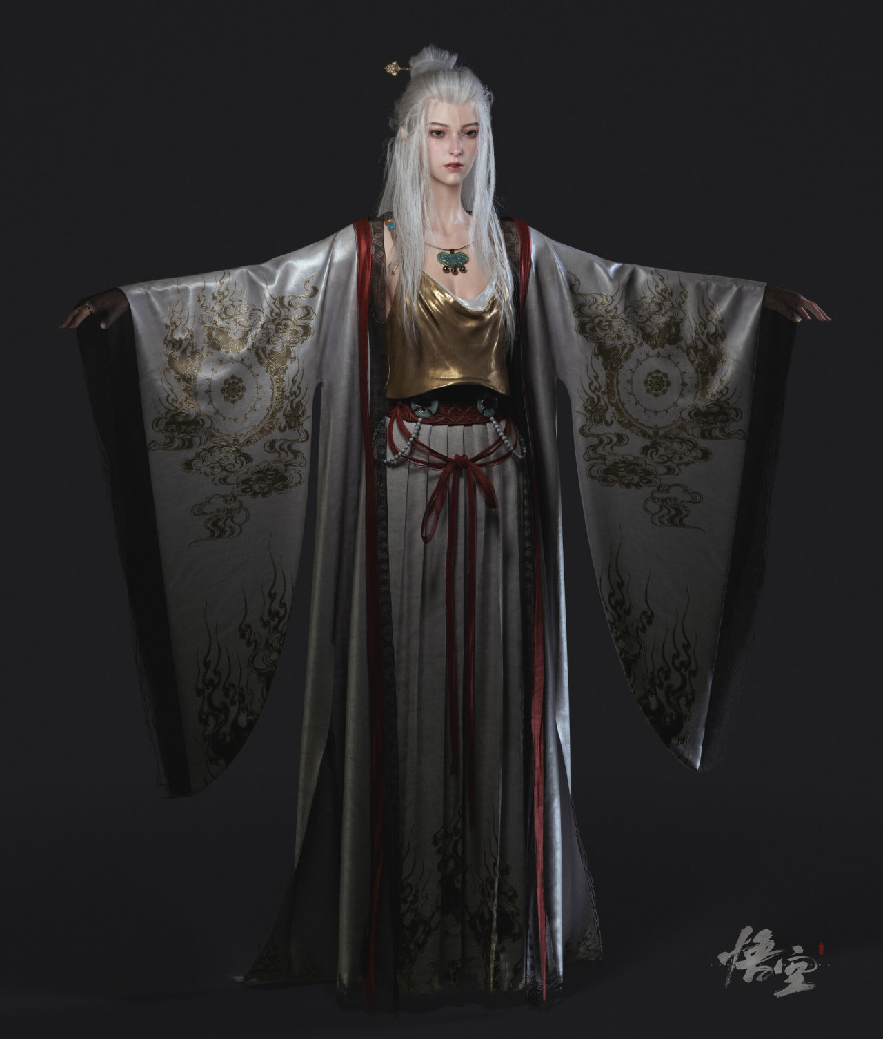 《影之刃零》主角【魂】脸模（煜城）公布，模特（@煜城同学）