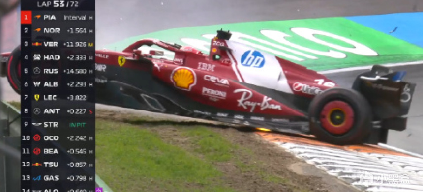 F1荷兰站——法拉利双车退赛，哈贾尔首登领奖台！