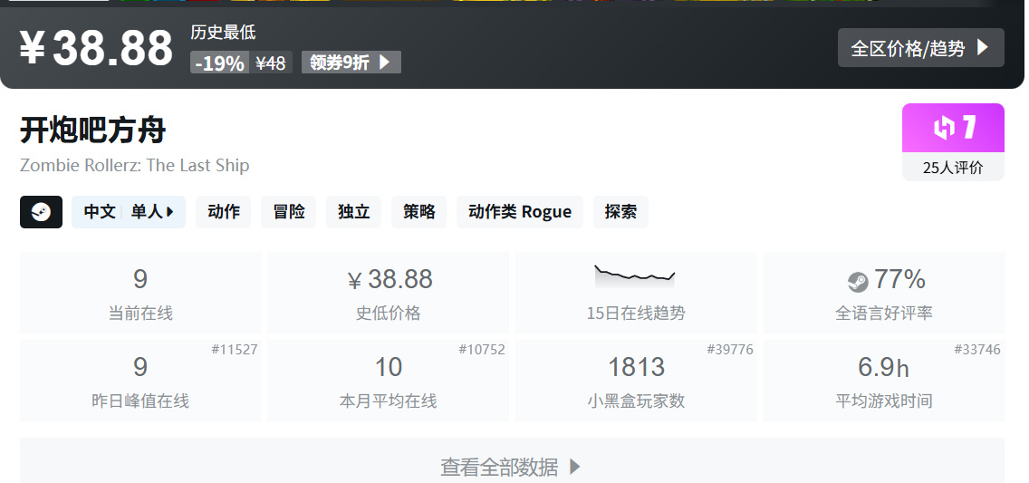 秋促仅剩一天！130款新史低+史低游戏折扣合集！最低仅需六元！