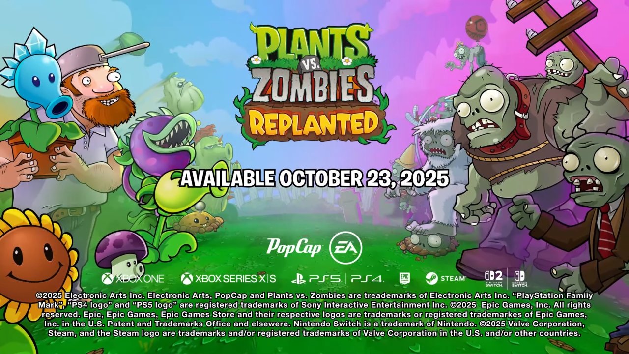 【球盟会】《植物大战僵尸:重植版》发售预告公布!展示高清重构与玩法特性