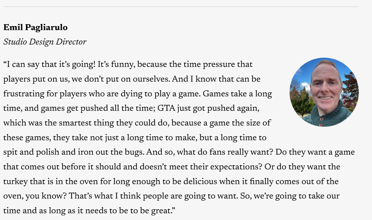 【球盟会】陶德谈及《上古卷轴6》的开发情况：目前进展非常顺利