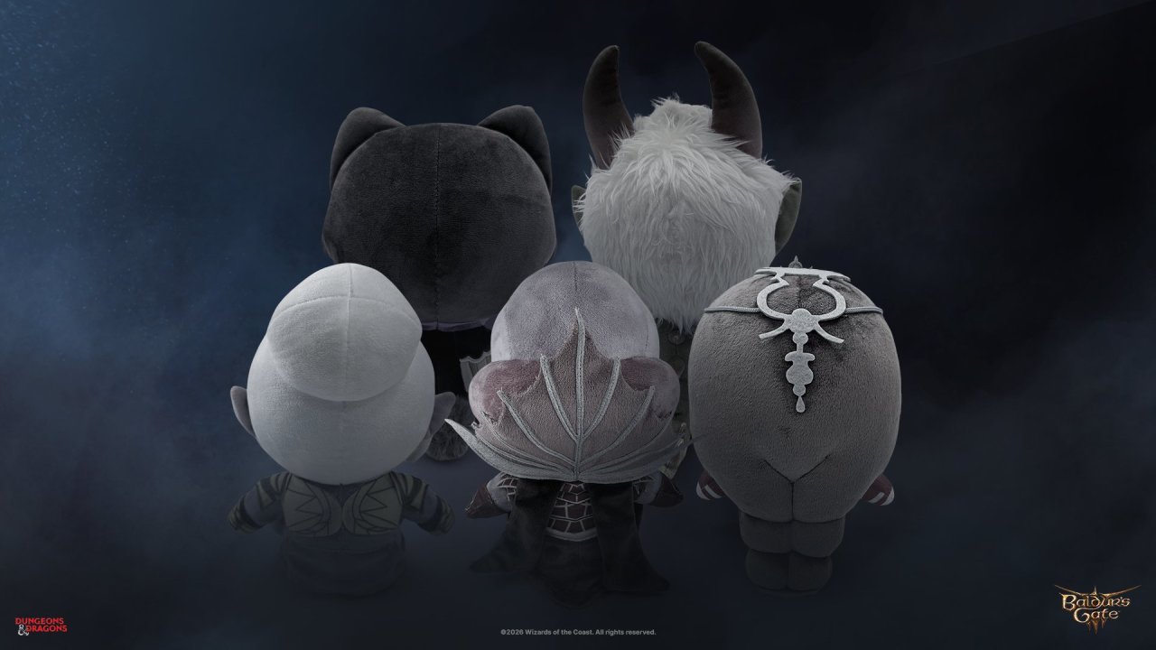 博德之门3 ✖ youtooz 联名毛绒玩偶公布