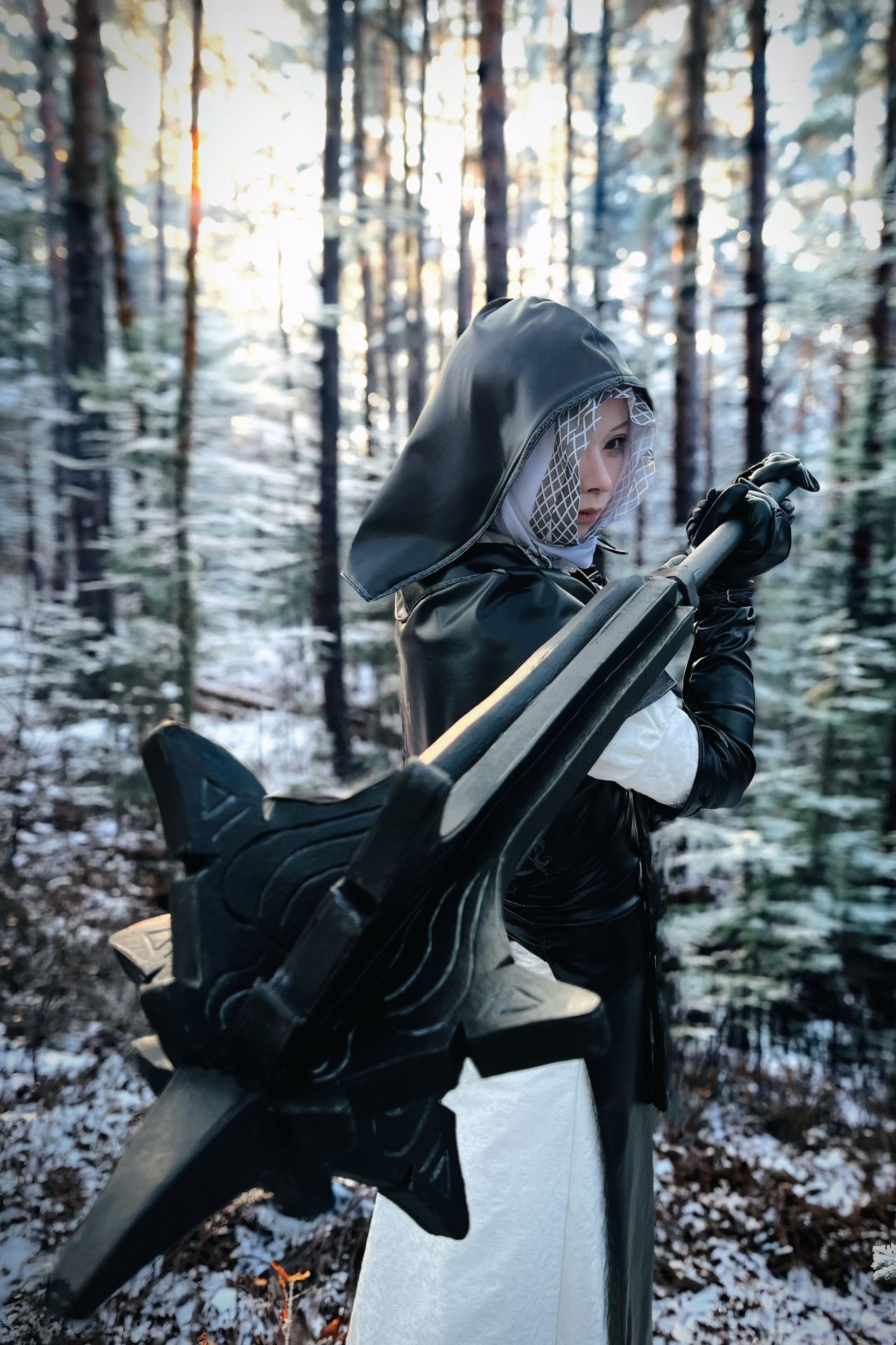 【球盟会】《艾尔登法环 黑夜君临》修女【送葬者】COS（@Kuriko0228）