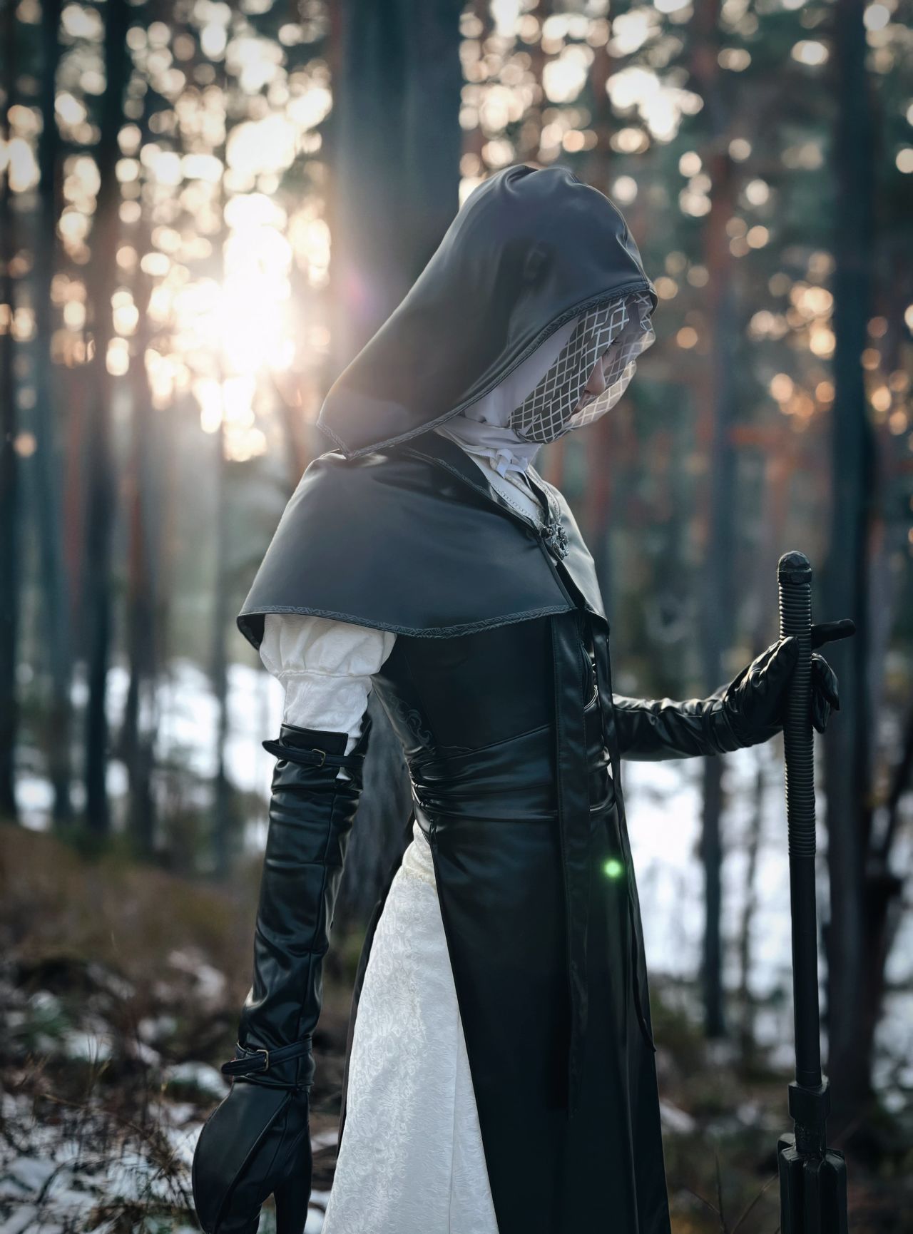 【球盟会】《艾尔登法环 黑夜君临》修女【送葬者】COS（@Kuriko0228）