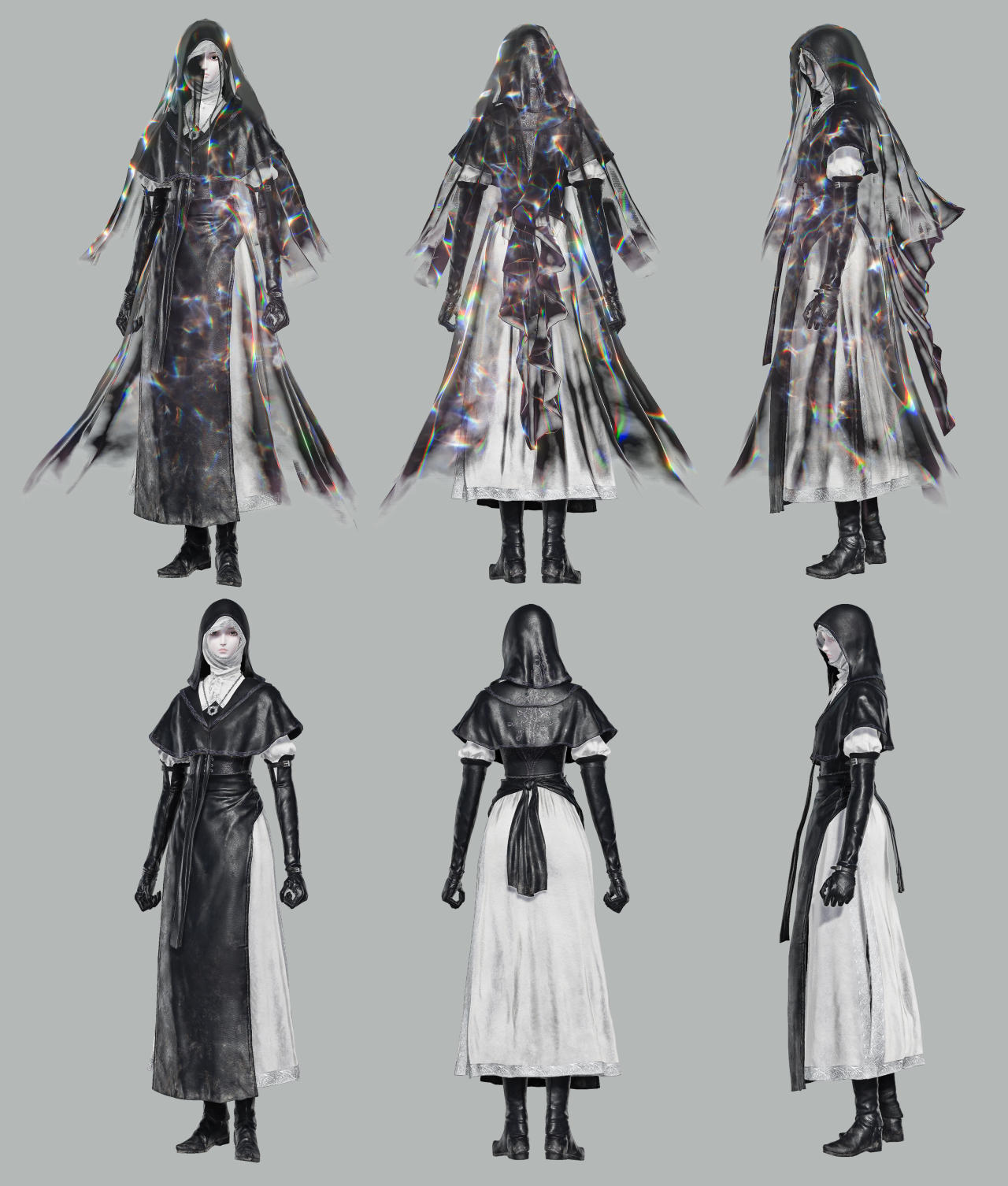 【球盟会】《艾尔登法环 黑夜君临》修女【送葬者】COS（@Kuriko0228）