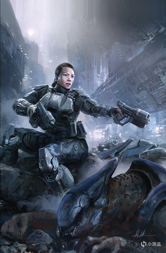 《光环》圣赫利疯狂暗恋人类女指挥官！野猪兽当场笑到破防