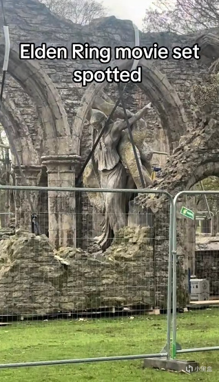 【球盟会】《艾尔登法环》电影片场曝光，布景据说非常还原
