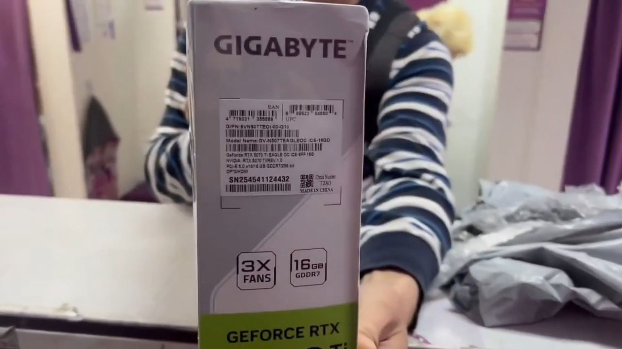 【球盟会】购买一张RTX5070Ti显卡，开箱后发现竟是矿泉水......？