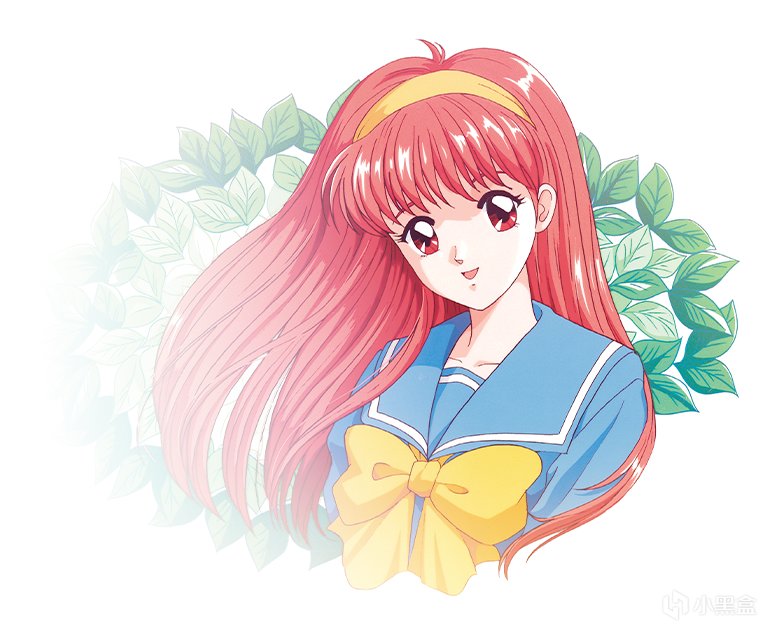 《心跳回忆》纪念版插画中的藤崎诗织。