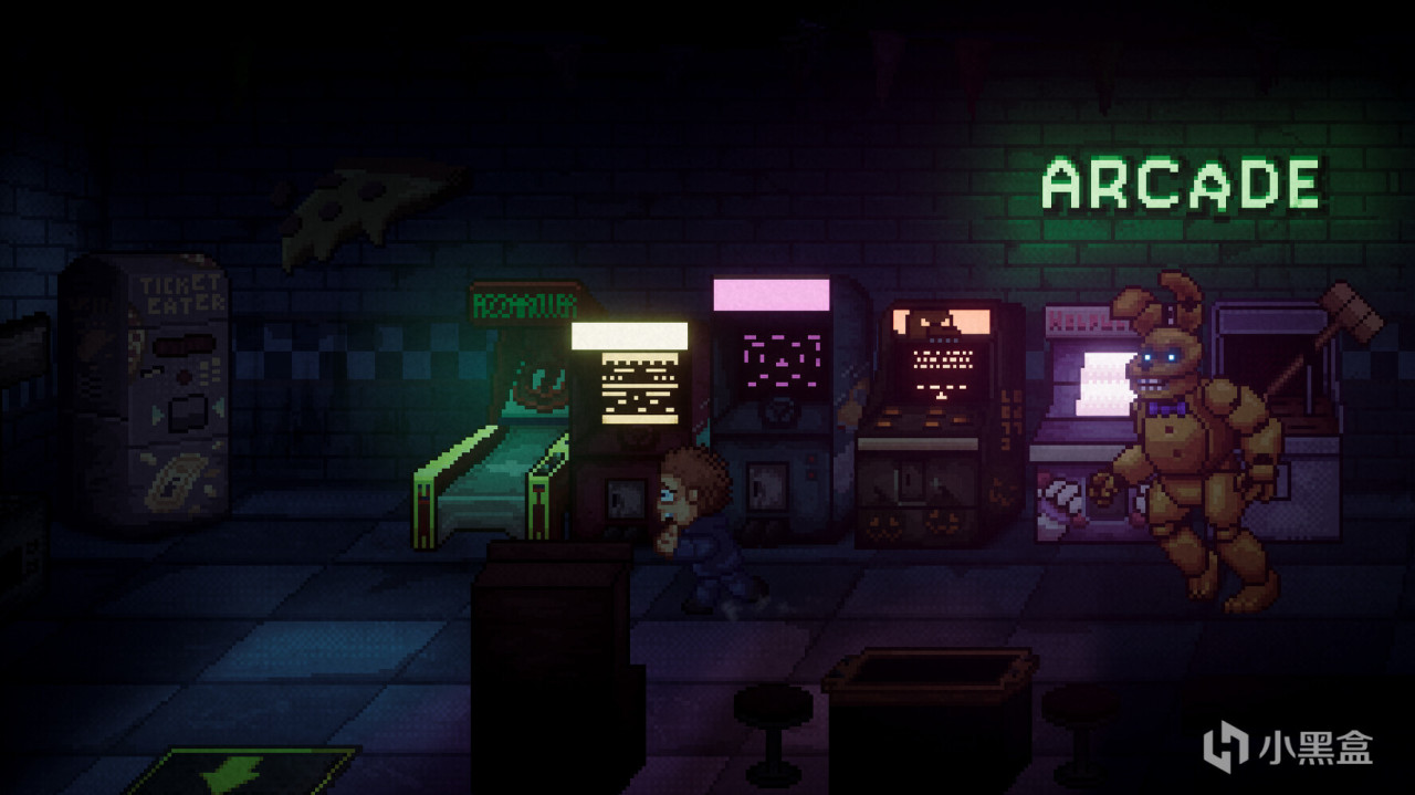 《Five Nights at Freddy’s Into the Pit》 游戏截图